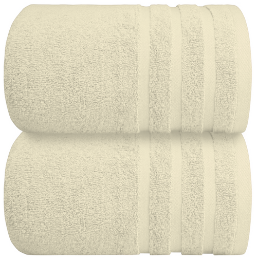 Soft white 600 GSM super bath towels